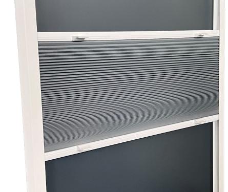 Plisségordijnen combi hor in frame